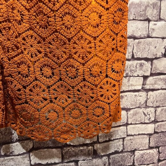 Soft Surroundings NWT Crochet Wrap Skirt Size L - Picture 7 of 8